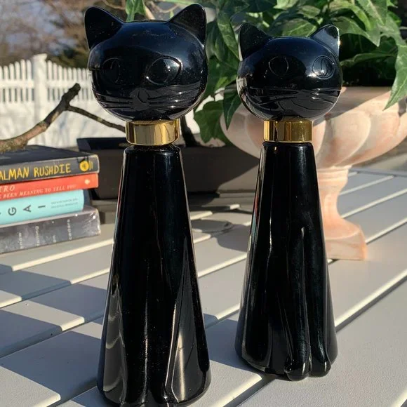 Vtg Tabatha the Cat Imperial Garden Collectibles 2pcs